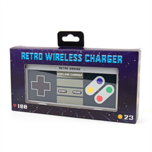 Retro Gaming drahtloses Ladegerät.