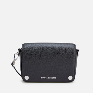 MICHAEL MICHAEL KORS Women's Jet Set Small Full Flap Cross Body Bag - Black