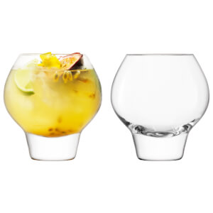LSA Rum Balloon Tumbler Clear - 380ml (Set of 2)