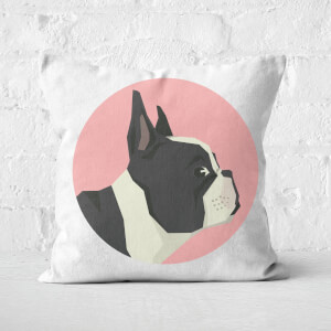 French Bulldog Square Cushion