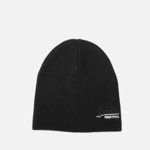 Superdry Men's Orange Label Beanie - Black
