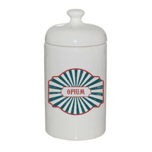 Opium Ceramic Jar
