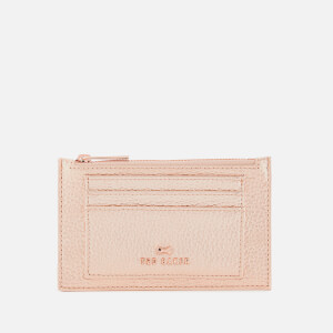 Ted Baker Women's Yarro Two Sided Zipped Card Holder - Rosegold