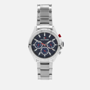 Tommy Hilfiger Men's Hudson Metal Strap Watch - Rou Blue