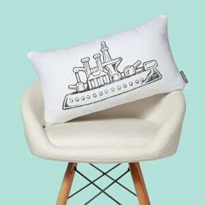 Monopoly Ship Rectangular Cushion