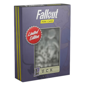 Fallout Limited Edition Perk Card - Luck (#7 out of 7)