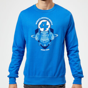 Marvel Fantastic Four Fantasticar Sweatshirt - Royal Blue