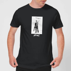 Evil Dead 2 Ash Boomstick Men's T-Shirt - Black