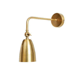 Broste Copenhagen Mynte Wall Lamp - Brass
