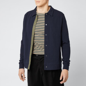 Oliver Spencer Men's Rundell Jersey Jacket - Navy