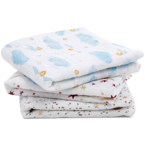 aden + anais Harry Potter™ Limited Edition Metallic Muslin Squares (3 Pack)