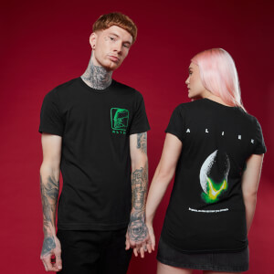 T-shirt Alien - Noir