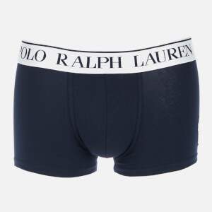 Polo Ralph Lauren Men's Single Trunks - Cruise Navy/White WB