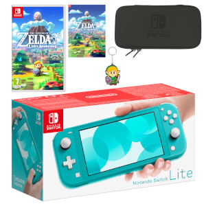 Nintendo Switch Lite (Turquoise) The Legend of Zelda: Link's Awakening Pack