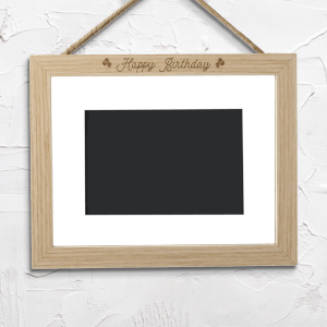 Happy Birthday Landscape Frame