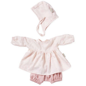 Cam Cam Doll's Clothing Set and Bonnet - Dandelion Rose