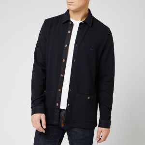 Lacoste Men's Jersey Overshirt - Marine Sombre
