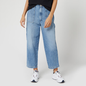 Tommy Jeans Women's Cargo Pant Jeans - Light Blue Rig