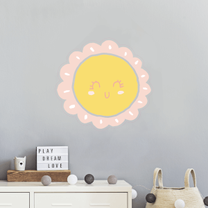 Smiling Sun Wall Art Sticker