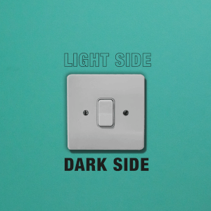Light Side Dark Side Light Switch Art