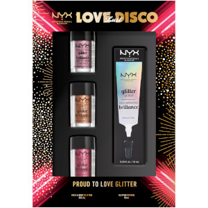 NYX Professional Makeup Proud to Love Glitter Sparkly Christmas Gift Set