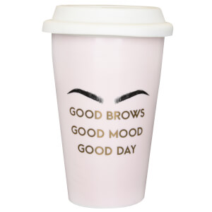 Good Brows, Good Mood, Good Day Travel Mug