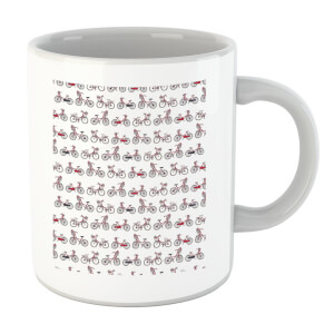 Bicycle Pattern Mug