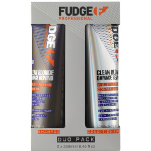 Fudge Clean Blonde Damaged Rewind Duo 2 x 250ml
