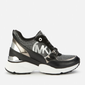 MICHAEL MICHAEL KORS Women's Mickey Chunky Running Style Trainers - Sterling
