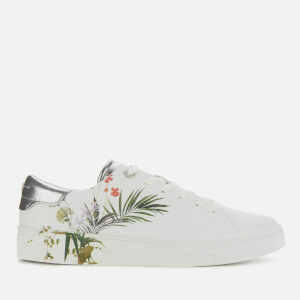 Ted Baker Women's Penil Leather Low Top Trainers - White