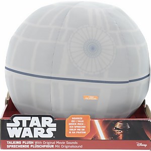 Star Wars Deluxe Plush - 12” Talking Light Up Death Star