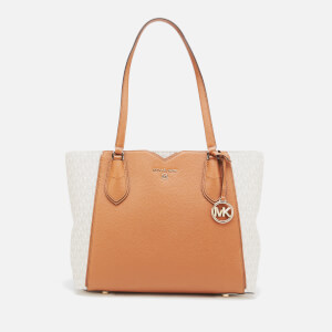 MICHAEL MICHAEL KORS Women's Mae Medium Tote Bag - Vanilla/Acrn