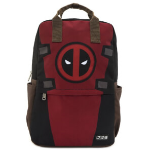 Loungefly Marvel Deadpool Cosplay Square Nylon Backpack