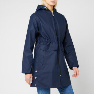 Superdry Women's Hydrotech Mac - Richest Navy