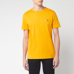 Tommy Jeans Men's Chest Logo T-Shirt - Golden Glow