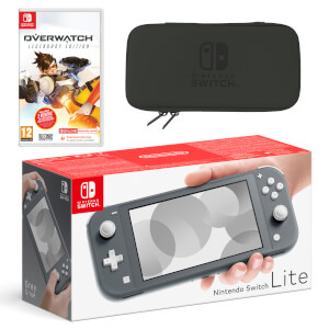 Nintendo Switch Lite (Grey) Overwatch Pack