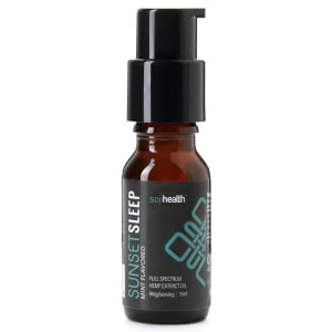 Soji Health Sunset Sleep Broad Spectrum Hemp Sublingual Spray 15ml