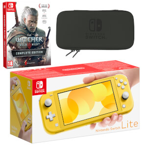 Nintendo Switch Lite (Yellow) The Witcher 3: Wild Hunt Pack