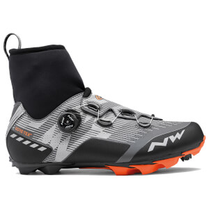 Northwave Raptor GTX Winter Boots - Reflective/Orange Lobster