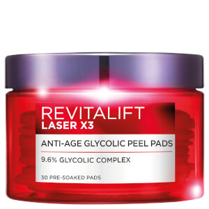L'Oréal Paris Revitalift Laser Glycolic Peel Pads (30 Pads)