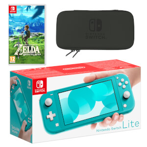 Nintendo Switch Lite (Turquoise) The Legend of Zelda: Breath of the Wild Pack