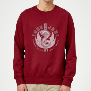 Star Wars The Rise Of Skywalker True Jedi Sweatshirt - Burgundy