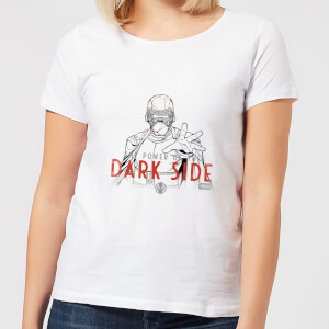 Star Wars The Rise Of Skywalker Star Wars IX Kylo Darkside Powers Women's T-Shirt - White