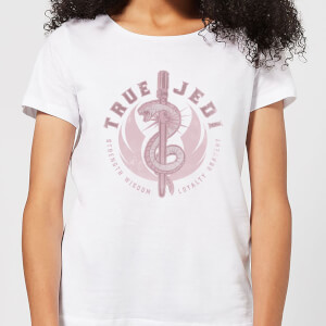 Star Wars The Rise Of Skywalker True Jedi White Women's T-Shirt - White