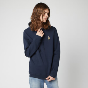 Nintendo Zelda Unisex Embroidered Hoodie - Navy