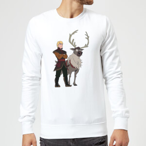 Frozen 2 Sven And Kristoff Sweatshirt - White