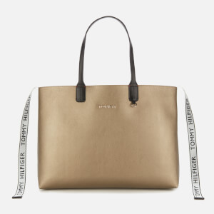 Tommy Hilfiger Women's Iconic Tommy Tote - Gold/Black Mix