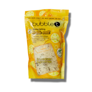 Bubble T Bath Salts Lemongrass & Green Tea 500g