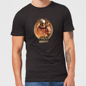 The Mandalorian Framed t-shirt - Zwart