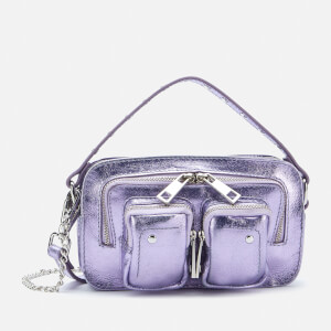 Núnoo Women's Helena Metallic Cross Body Bag Exclusive - Purple